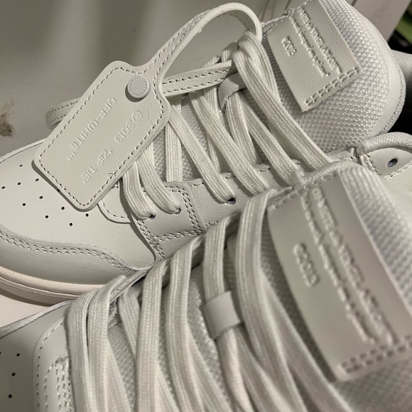 OFF WHITE OUT OF OFFICE SNEAKERS (SILVER) - Picture 3 of 10